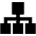 Hierarchy 1 Fill Icon from Outlined Fill - Material Pro Set