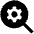 Zoom Setting Gear Fill Icon from Outlined Fill - Material Pro Set