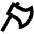 Axe Icon from Outlined Line - Material Pro Set