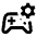Controller Setting Gear Icon from Outlined Line - Material Pro Set