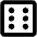 Dice 6 Icon from Outlined Line - Material Pro Set
