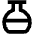 Flask Half Icon from Outlined Line - Material Pro Set