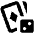 Gambling Icon from Outlined Line - Material Pro Set
