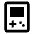 Gameboy Icon from Outlined Line - Material Pro Set