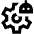 Ai Robot Setting Icon from Outlined Line - Material Pro Set