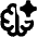 Ai Spark Brain Icon from Outlined Line - Material Pro Set