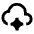 Ai Spark Cloud Icon from Outlined Line - Material Pro Set