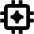 Ai Spark Microchip Icon from Outlined Line - Material Pro Set