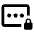 Password Input Lock Icon from Outlined Line - Material Pro Set