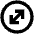 Arrow Expand Circle Icon from Outlined Line - Material Pro Set