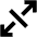 Arrow Expand Pan Icon from Outlined Line - Material Pro Set