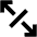 Arrow Expand Pan Alt Icon from Outlined Line - Material Pro Set