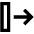 Arrow Move Right Icon from Outlined Line - Material Pro Set