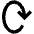 Arrow Rotate Vertical Alt Icon from Outlined Line - Material Pro Set