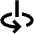 Arrow Rotate Vertical Axis Left Icon from Outlined Line - Material Pro Set