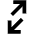 Arrow Transfer Diagonal 3 Icon from Outlined Line - Material Pro Set