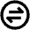 Arrow Transfer Horizontal Circle Icon from Outlined Line - Material Pro Set