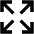 Arrow Zoom Out Icon from Outlined Line - Material Pro Set