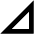 Triangle Arrow Corner Bottom Right Icon from Outlined Line - Material Pro Set
