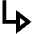 Triangle Arrow Down Right Icon from Outlined Line - Material Pro Set