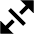 Triangle Arrow Expand Pan Icon from Outlined Line - Material Pro Set