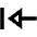 Triangle Arrow First Icon from Outlined Line - Material Pro Set