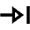 Triangle Arrow Last Icon from Outlined Line - Material Pro Set