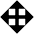 Triangle Arrow Move Around Icon from Outlined Line - Material Pro Set