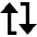 Triangle Arrow Reload Vertical Icon from Outlined Line - Material Pro Set