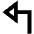Triangle Arrow Up Left Icon from Outlined Line - Material Pro Set