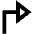 Triangle Arrow Up Right Icon from Outlined Line - Material Pro Set