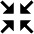 Triangle Arrow Zoom In Icon from Outlined Line - Material Pro Set