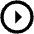Triangle Right Circle Icon from Outlined Line - Material Pro Set