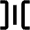 Horizontal Spacing Icon from Outlined Line - Material Pro Set