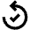 Replay Check Icon from Outlined Line - Material Pro Set