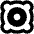 Subwoofer Icon from Outlined Line - Material Pro Set