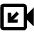 Video Call Incoming Icon from Outlined Line - Material Pro Set