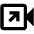 Video Call Outgoing Icon from Outlined Line - Material Pro Set