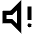 Volume Alert Icon from Outlined Line - Material Pro Set
