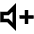 Volume Increase Icon from Outlined Line - Material Pro Set