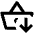 Add Shopping Basket Icon from Outlined Line - Material Pro Set