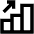 Bar Chart Increase Icon from Outlined Line - Material Pro Set