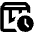 Box Time Icon from Outlined Line - Material Pro Set
