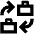 Business To Business Icon from Outlined Line - Material Pro Set