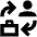 Business To Consumer Icon from Outlined Line - Material Pro Set