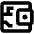 Crypto Wallet Icon from Outlined Line - Material Pro Set