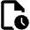 Document History Icon from Outlined Line - Material Pro Set