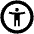 Accessibility Icon from Outlined Line - Material Pro Set