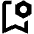 Bookmark Setting Bolt Icon from Outlined Line - Material Pro Set