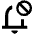 Notification Block Icon from Outlined Line - Material Pro Set